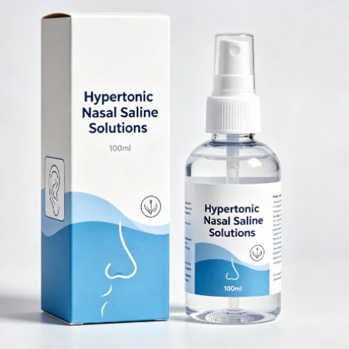 Hypertone saltvannsløsninger fra nesen